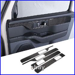 Soft Carbon fiber interior door trim panel Cover for Ineos Grenadier 2020-24