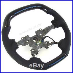Steering Wheel Black Carbon Fibre fiber Range Rover SPORT 2010 interior flat top
