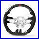 Steering Wheel Carbon Fiber Genuine Suede For Ford Mustang EcoBoost 5.0GT 15-17