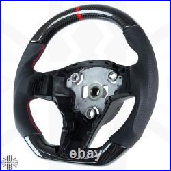 Steering Wheel Sports Grip Carbon Fibre Non-heated for Tesla Model 3 TM3
