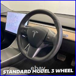 Steering Wheel Sports Grip Carbon Fibre Non-heated for Tesla Model 3 TM3