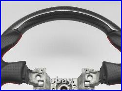Steering Wheel for 2012-16 Toyota GT86 Subaru BRZ Scion FRS Carbon Fiber Leather