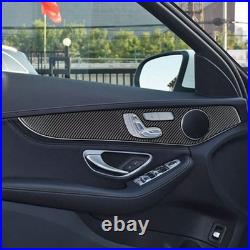 Stylish Carbon Fiber Trim for Benz C Class W205 and For GLC X253 Interiors