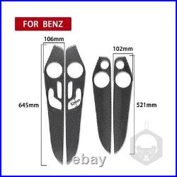 Stylish Carbon Fiber Trim for Benz C Class W205 and For GLC X253 Interiors