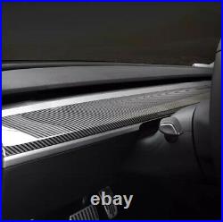 TESLA MODEL 3 PERFORMANCE CARBON FIBER Dash Interior Trim Cover Panel Full Set