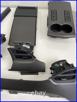 TESLA MODEL X Interior Genuine Carbon Fiber Trim Kit Set 104880400A A218