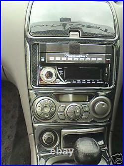 Toyota Celica Interior Zzt23 Carbon Fibre Fiber Dash Trim Kit 2000 2001 2002 03