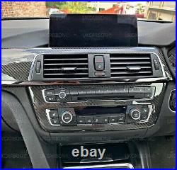 UKCARBON Carbon Fibre Interior Air Vent Dashboard Trim Cover For BMW M4 F82 F83