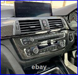 UKCARBON Carbon Fibre Interior Air Vent Dashboard Trim Cover For BMW M4 F82 F83