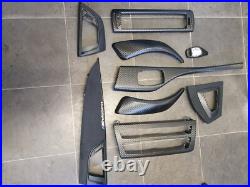 WRAPPING SERVICE For Bmw F20 interior Trims Wrap with 3D Carbon Fiber Alcantara