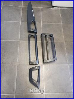 WRAPPING SERVICE For Bmw F20 interior Trims Wrap with 3D Carbon Fiber Alcantara