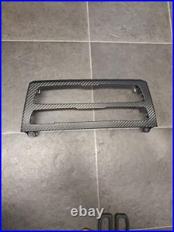 WRAPPING SERVICE For Bmw F20 interior Trims Wrap with 3D Carbon Fiber Alcantara